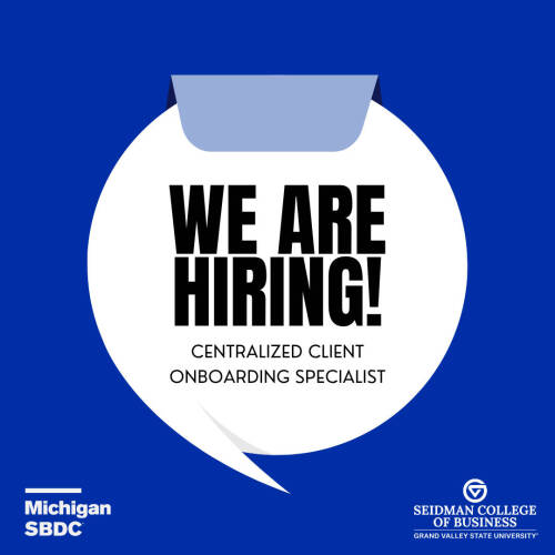 We Are Hiring! Graphic